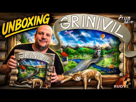 Grinivil - Unboxing - Juego de mesa