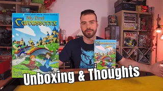 My First Carcassonne | Children/Kids' Board Games | Unboxing & Thoughts | Carcassonne Junior
