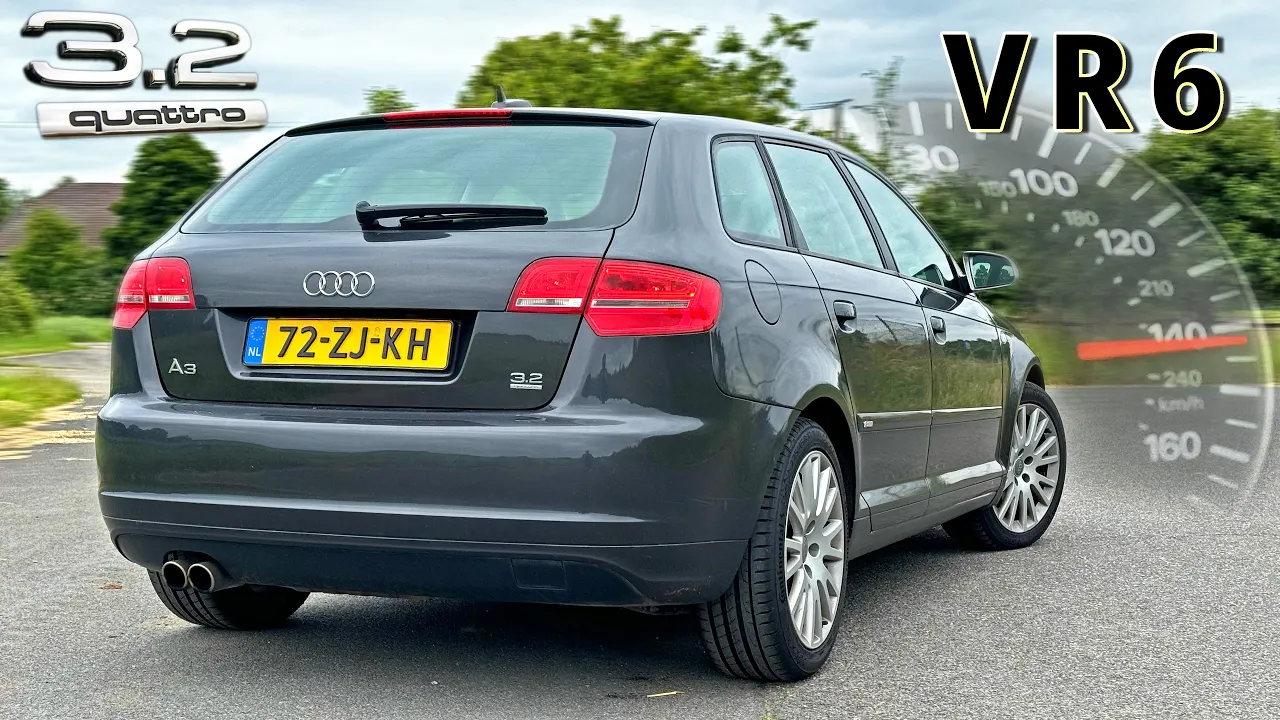 Audi A3 3.2 VR6 "Golf R32 for Grownups" // REVIEW on AUTOBAHN