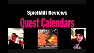 SpielMill Reviews The Quest Calendars - A Page-per-Day RPG Board Game Calendar