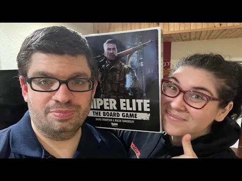 DGA Plays Board Games: Sniper Elite: The Board Game (Vince - Sniper vs Aidalee - Defenders)