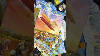 Fly a plane from the safety of your own ! #boardgames #firstinflight #letsplay