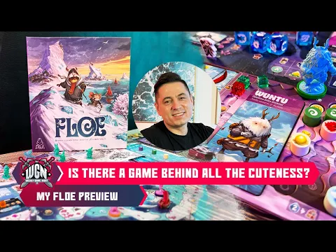 Is there a game behind all the cuteness? FLOE the board game preview!