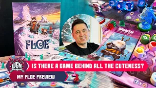 Is there a game behind all the cuteness? FLOE the board game preview!