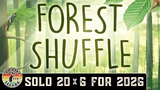 2026 Solo Board Game Challenge | Forest Shuffle