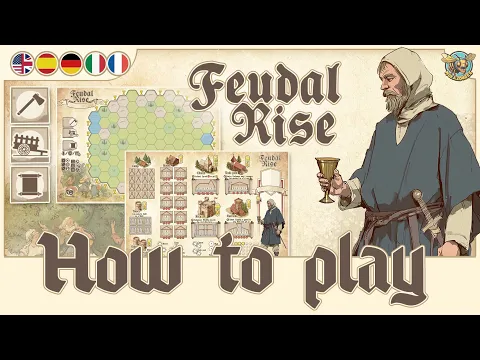 How to play Feudal Rise | Print And Play | Roll And Write | Strategy