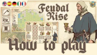 How to play Feudal Rise | Print And Play | Roll And Write | Strategy