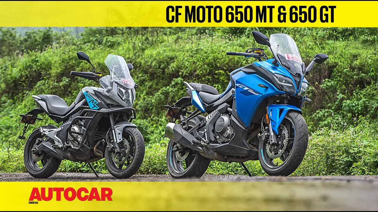 CF Moto 650 MT & 650 GT I First Ride Review I Autocar India
