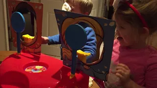 Splatter Face (pie face) Battle with Dangerous Ben & Lydia-Rose..