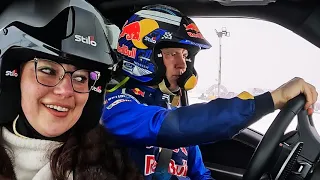 Rally Legend TRIED to Scare My Wife On Ice!
