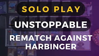 Unstoppable Board Game Solo Playthrough [REMATCH] vs Harbinger | DaniCha