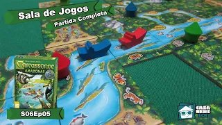 Carcassonne: Amazonas (Devir) - Gameplay | Casa NERD lol