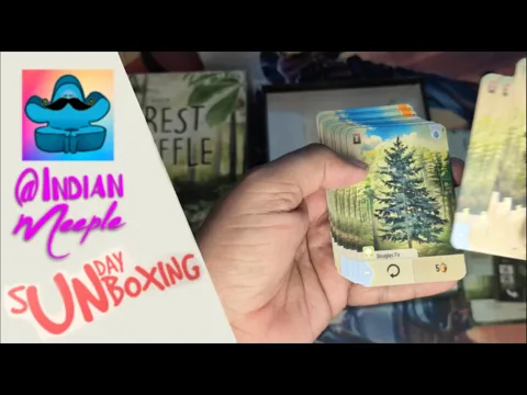 Unboxing Forrest Shuffle (English) by Indian Meeple