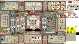 Teotihuacan: Complete 4-player Playthrough with 3 SOLO Bot Players