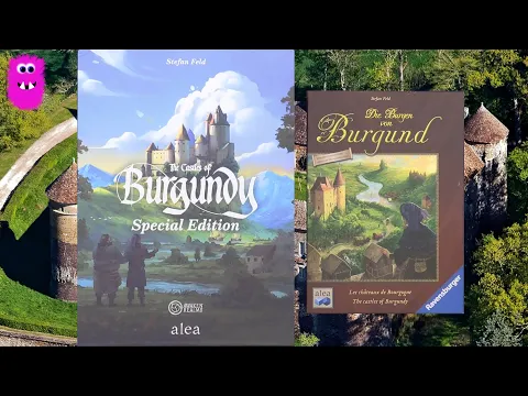 The Castles of Burgundy: Special Edition vs The first version