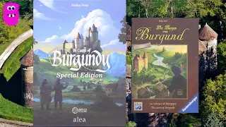 The Castles of Burgundy: Special Edition vs The first version