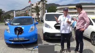 Chargeur mobile Combo CHAdeMO pour voitures électriques