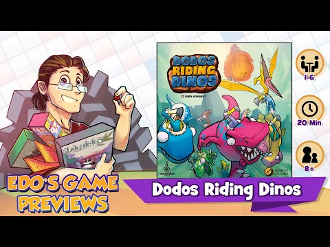 Edo's Dodos Riding Dinos Review (KS Preview)