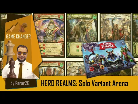 Hero Realms: Solo variant Arena - Game Changer