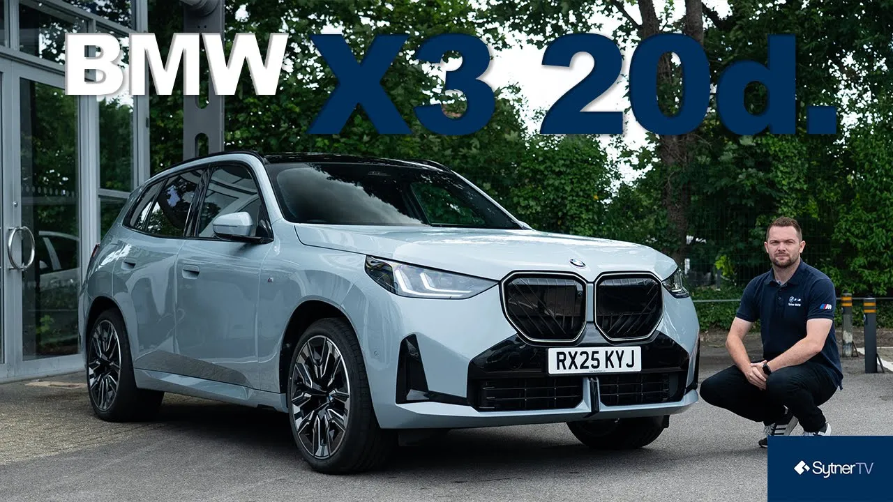 The NEW 2025 BMW X3 20d xDrive M Sport | First Drive  (4K)