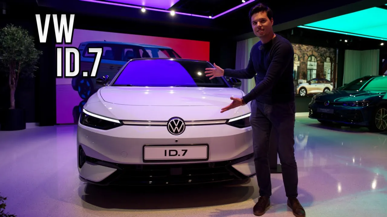 Volkswagen ID.7 - en första genomgång av flagskeppsmodellen (ENG SUB)