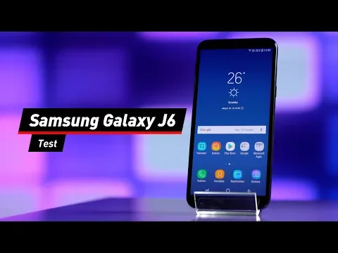 Video zu Samsung Galaxy J6 (2018) 32GB schwarz