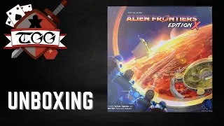 Alien Frontiers Edition X Board Game Unboxing
