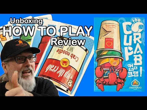 How to Play Cup The Crab | Published by Mandoo Games | Designed by Michael Feldkötter | Plus Review