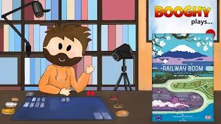 Booghy plays... Railway Boom(2p, Rules Ovw, Playthrough, Review)