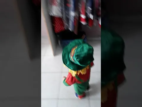 PROVANDO A ROUPA DO PATATI, PATATA