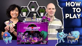 All Hoomanz Are Dead - How to Play Board Game. With Stella and Tarrant