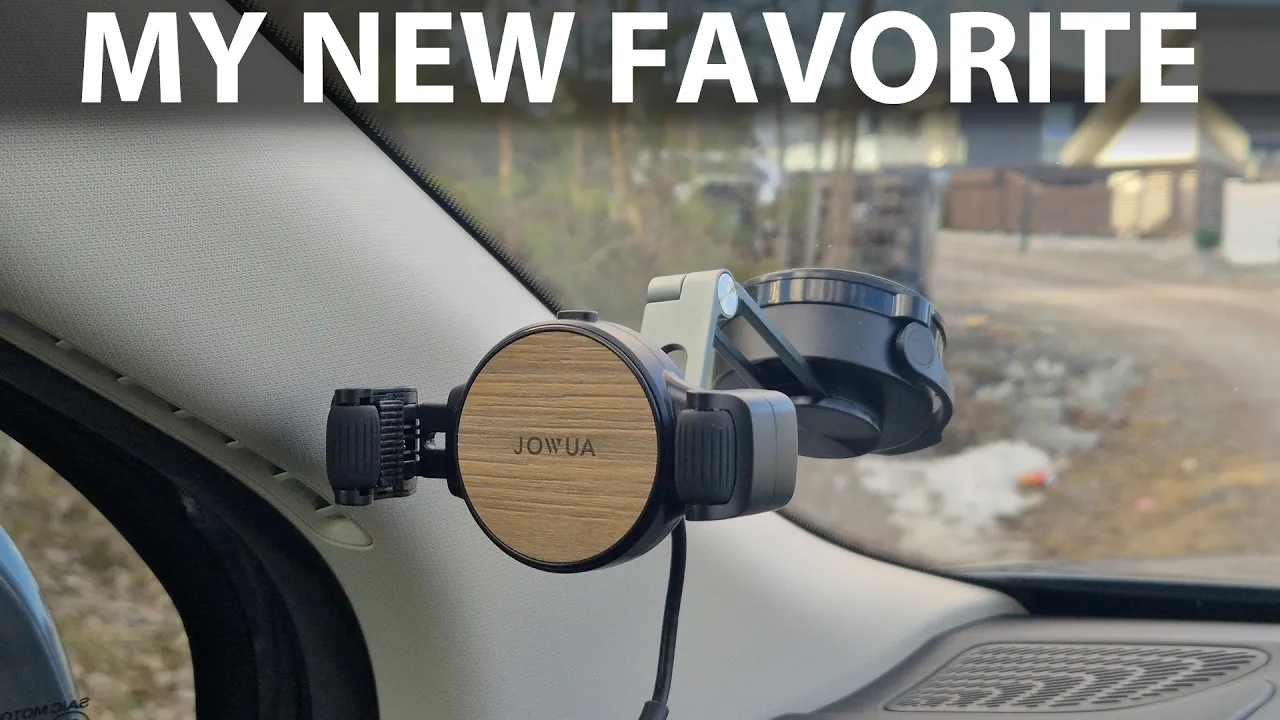 Jowua universal wireless charging phone holder