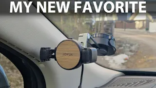 Jowua universal wireless charging phone holder