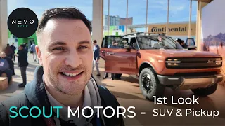 Scout Motors 1st Look - Exterior, Interior and UX (Traveller SUV & Terra Pickup)
