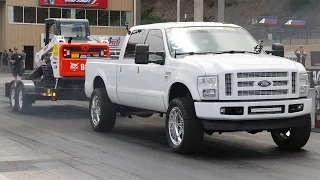 1/8-Mile Trailer Tow – Diesel Power Challenge 2016