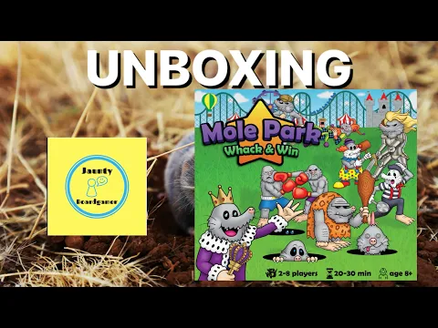 Mole Park: Whack & Win - UNBOXING