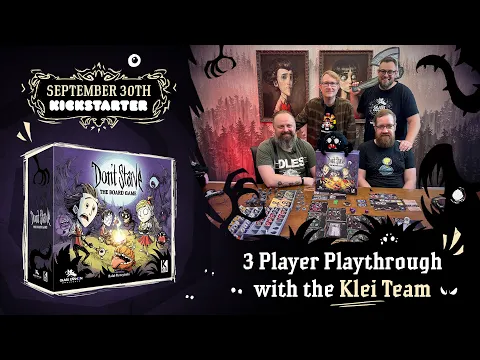 Don't Starve: The Board Game - 3 Player Playthrough with Klei Team