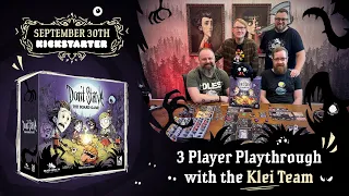Don't Starve: The Board Game - 3 Player Playthrough with Klei Team