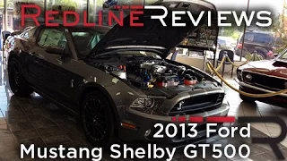 2013 Ford Mustang Shelby GT500 Review, Walkaround, Start Up & Rev, Exhaust