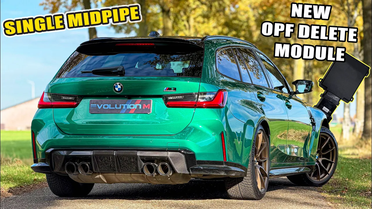 Is THIS the BEST SOUNDING M3 G8x?! // SINGLE MIDPIPE OPF DELETE // REVIEW by AutoTopNL