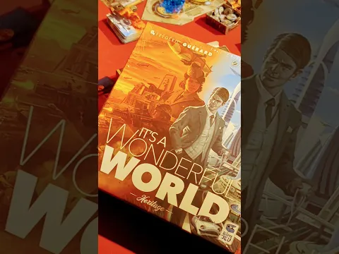 It's a Wonderful World #boardgames #boardgamelife #boardgamegeek #美麗新世界