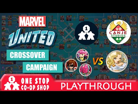 Marvel United Crossover Campaign | Emma Frost| with Steve & Kim