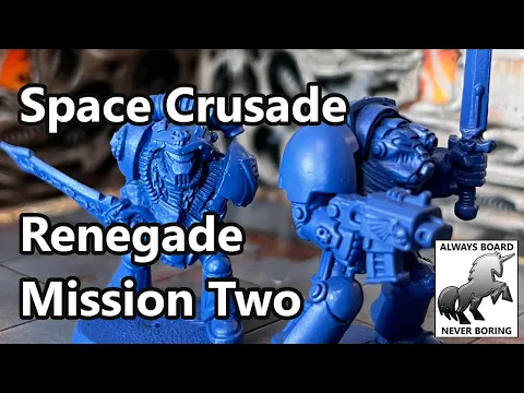 Space Crusade: Renegade Mission Two Playthrough Battle Report (Star Quest) | They Have a Librarian