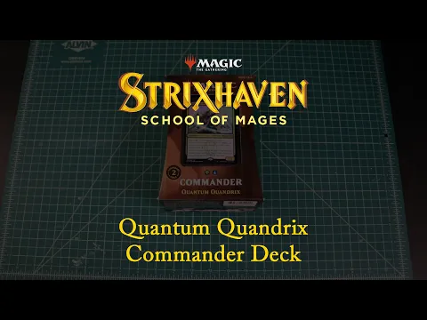 Magic: The Gathering: Strixhaven: Quantum Quandrix Commander Deck