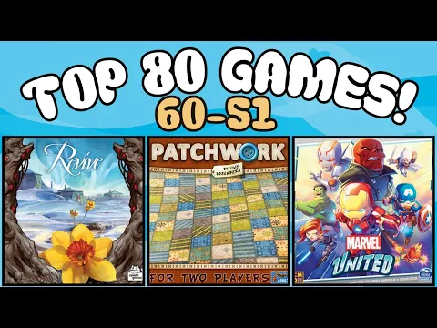 Top 80 Games: 60-51! (GIVEAWAY)