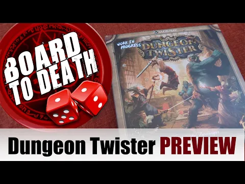 Dungeon Twister Video Preview by Board to Death!