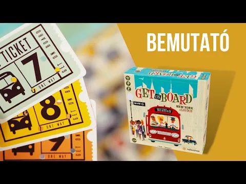 Jegyeket, bérleteket szórakozásra előkészíteni 🚌🎫🗽Get On Board bemutató