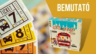 Jegyeket, bérleteket szórakozásra előkészíteni 🚌🎫🗽Get On Board bemutató