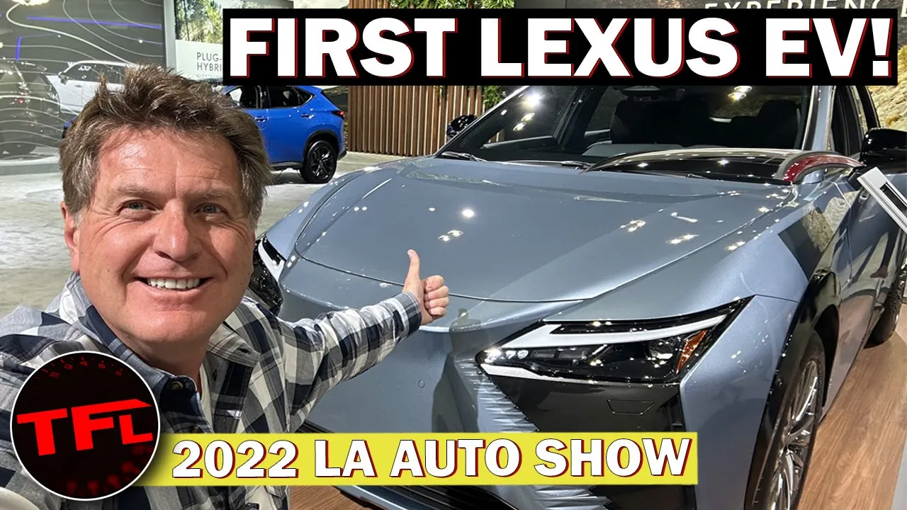 The Lexus RZ 450e is the Brand's First Full-Electric Car: I Take a Look Around!
