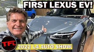The Lexus RZ 450e is the Brand's First Full-Electric Car: I Take a Look Around!